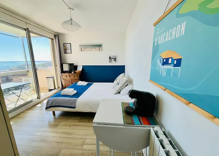 Studio Vue Mer-Port Arcachon