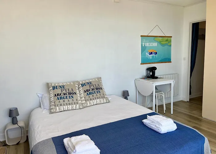 Studio Vue Mer-Port Arcachon